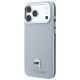 2. Etui Karl Lagerfeld Grained Karl Head Metal MagSafe na iPhone 18 Pro / 17 Pro - szare