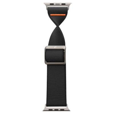 7. Pasek Spigen Fit Lite Ultra na Apple Watch 4/5/6/7/8/9/SE/Ultra (42/44/45/49 mm) - czarny