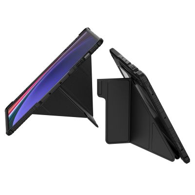 4. Etui Nillkin Bumper Leather Case Pro na Samsung Galaxy Tab S9+ - czarne
