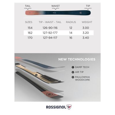5. Narty ROSSIGNOL RALLYBIRD 92 OPEN