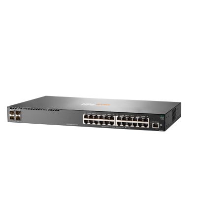 2. Aruba 2930F 24G 4SFP Zarządzany L3 Gigabit Ethernet (10/100/1000) 1U Szary