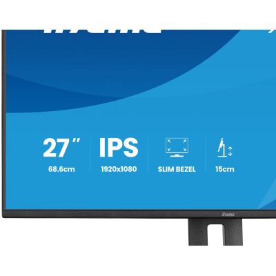 35. iiyama ProLite XB2797HSU-B1 monitor komputerowy 68,6 cm (27") 1920 x 1080 px Full HD LED Czarny