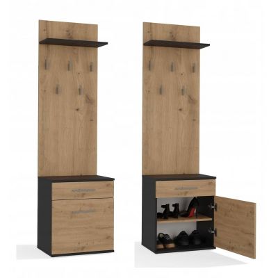 3. DUO WIESZAK ANTRACYT/ARTISAN