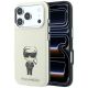 Etui Karl Lagerfeld Smooth Ikonik Sketch MagSafe na iPhone 18 Pro Max / 17 Pro Max - beżowe