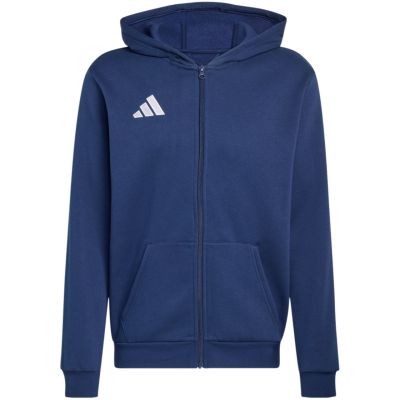 2. Bluza dla dzieci adidas Entrada 26 Full Zip Hoody granatowa KH1784