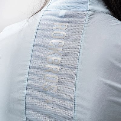 10. Kamizelka rowerowa Rockbros TLMJ003 ROAD TO SKY damska lekka oddychająca L - niebieska