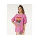 Koszulka damska RIP CURL Hayley O Heritage Tee różowa
