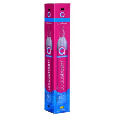 2. Cylinder z gazem SodaStream Quick Connect - różowy nabój z CO2