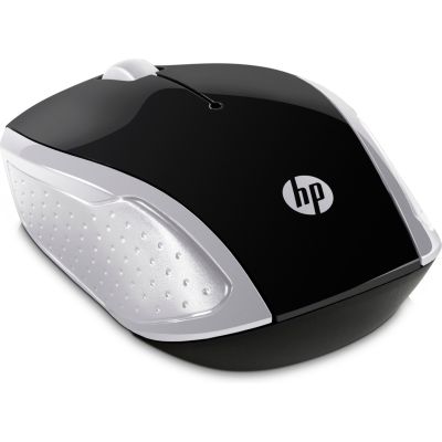 3. Mysz HP Wireless Mouse 200 Pike Silver bezprzewodowa srebrno-czarna 2HU84AA