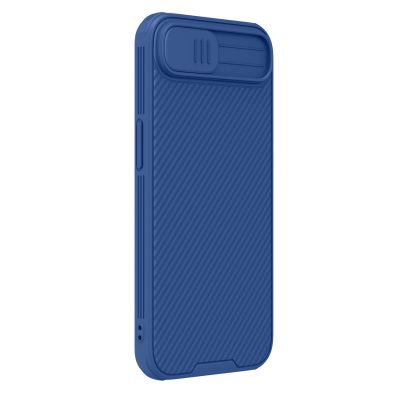 3. Etui Nillkin CamShield Pro na iPhone 16e / 17e - niebieskie