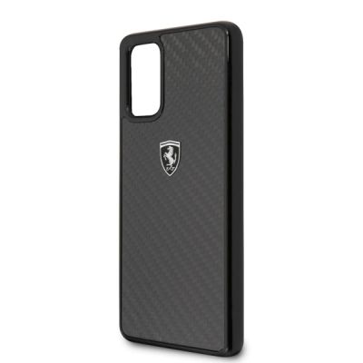 5. Etui Ferrari Carbon Heritage na Samsung Galaxy S20+ - czarne