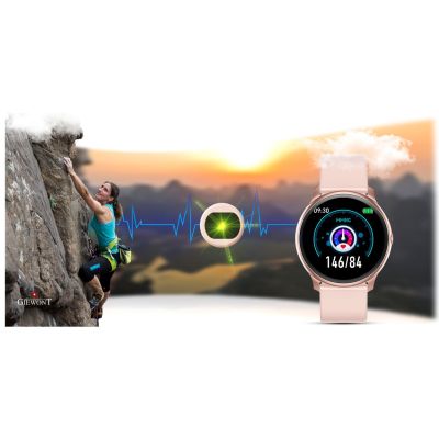 15. Smartwatch GIEWONT GW100-5 Różowy