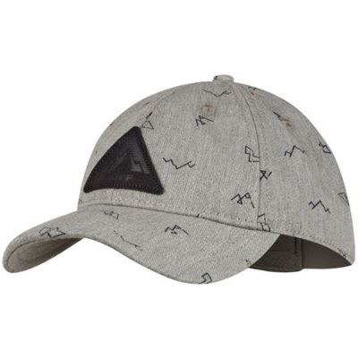 Czapka z daszkiem BUFF BASEBALL CAP NEEM GREY-GREY   one size