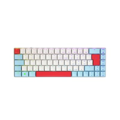 7. Klawiatura CHERRY TAS MX-LP 2.1 Compact Wireless DE-Layout weiß (G80-3860LVADE-0)