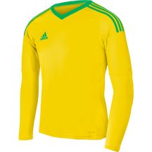 Koszulka bramkarska adidas Revigo 17 Junior AZ5390 z ochraniaczami na łokcie, wyposażona w technologię climacool oraz adizero