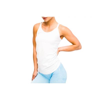 3. Koszulka GymHero L.A Classic Basic Tee W WHITE-TEE