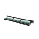 9. Patch panel Lanberg PPU5-1048-B (1U; 19"; kat. 5e; 48xRJ-45)