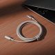 14. Kabel Baseus Tungsten Gold USB-C / USB-C 100W 1m - złoty