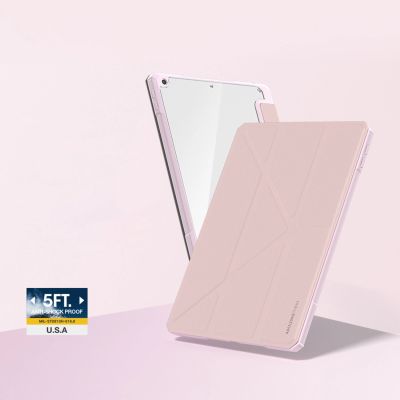 4. Etui AMAZINGTHING Titan Pro Folio Case na iPad Air 11" M3/M4 (2025/2026) - różowe