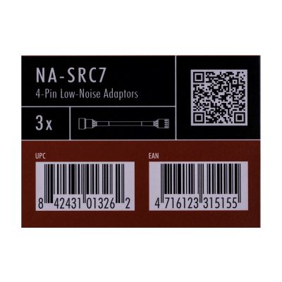 9. Mocowanie wentylatora NOCTUA NA-SRC7 3 szt. Low-Noise Adaptors 4-Pin
