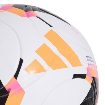 3. Piłka nożna adidas Conext 26 League biało-czarno-pomarańczowa KE5865