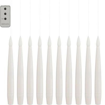 5. LAMPKI ŚWIECZKI WISZĄCE ŁAŃCUCH ŚWIETLNY 10 LED CIEPŁY BIAŁY LUCA