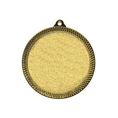 2. Medal złoty na emblemat 60 mm z metalu nieszlachetnego