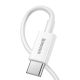 3. Kabel Baseus Superior Series USB-C / Lightning PD 20W 1 m - biały