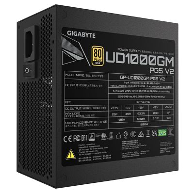 6. Zasilacz Gigabyte UD1000GM PG5 V.2 1000W 80+ Gold