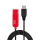 2. Lindy 42782 kabel USB USB 2.0 12 m USB A Czarny