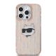 3. Etui Karl Lagerfeld IML Choupette Head & Monogram na iPhone 14 Pro - różowe