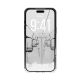 3. Urban Armor Gear Plyo pokrowiec na telefon komórkowy 17,5 cm (6.9") Czarny, Przezroczysty