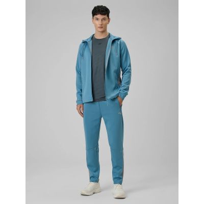 5. Bluza treningowa regular z kapturem męska 4F 4FRSS26TFSWM0958-32S