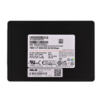 9. Dysk SSD Samsung PM893 480GB SATA 2.5" MZ7L3480HCHQ-00A07 (DWPD 1)