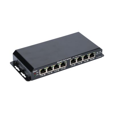 4. EXTRALINK KRATOS SWITCH POE GIGABIT 8 PORTÓW 24V