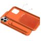 4. Card Case silikonowe etui portfel z kieszonką na kartę dokumenty do Xiaomi Redmi 10X 4G / Xiaomi Redmi Note 9 ciemnozielony