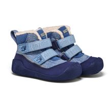 Buty zimowe barefoot do nauki chodzenia Affenzahn Snuggy Elephant (01502-30231)