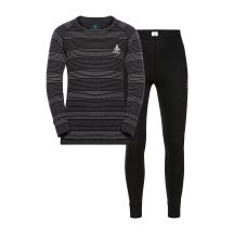 Bielizna termoaktywna - zestaw Odlo Set ACTIVE WARM Special Set roz. L Ciemnoszara