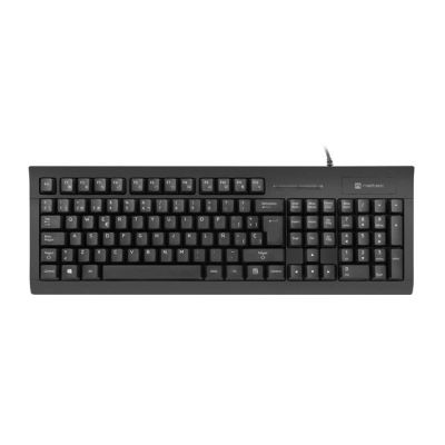 4. Klawiatura NATEC NKL-2052 Biuro USB QWERTY Hiszpański Czarny