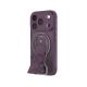 3. Etui AMAZINGTHING Titan Pro Lens Stand Set na iPhone 18 Pro z uchwytem magnetycznym i podstawką kompatybilne z MagSafe - fioletowe
