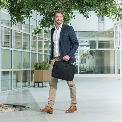 5. DICOTA Eco Top Traveller BASE 35,8 cm (14.1") Torba ładowana od góry Czarny
