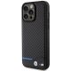 2. Etui BMW Leather Carbon na iPhone 15 Pro Max - czarne