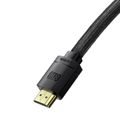 4. Kabel HDMI Baseus High Definition Series 8K 2m - czarny