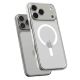 4. Etui Spigen Ultra Hybrid MagSafe na iPhone 17 Pro Max - przezroczysto-białe