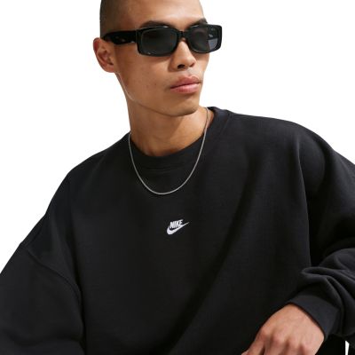 5. Bluza męska Nike Club FT OS Crew czarna IF0747 010