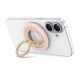 11. Uchwyt magnetyczny Tech-Protect MMR700 Lamano MagSafe na telefon - różowo-złoty