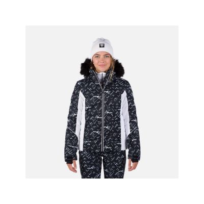 Kurtka Rossignol W Staci Pr Puffy Jkt czarny