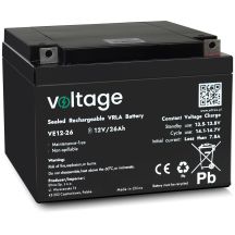 Akumulator AGM Voltage 12V 26Ah VE12-26 (Żywotność 6-9 lat)