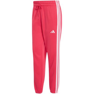 2. Spodnie damskie adidas Essentials 3-Stripes French Terry Cuffed różowe KF8339