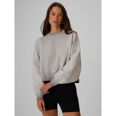 Bluza dresowa loose bez kaptura damska 4F 4FRSS26TSWSF2991-26S
